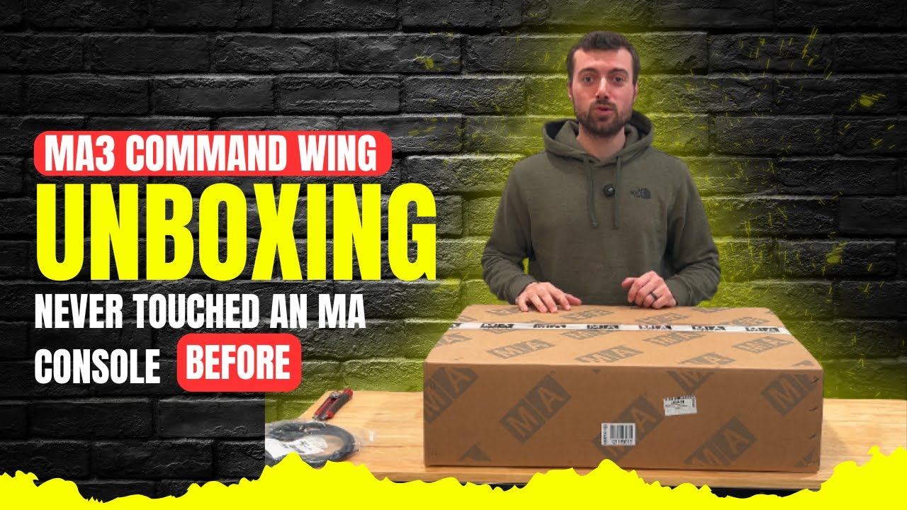 MA3 Command Wing Unboxing