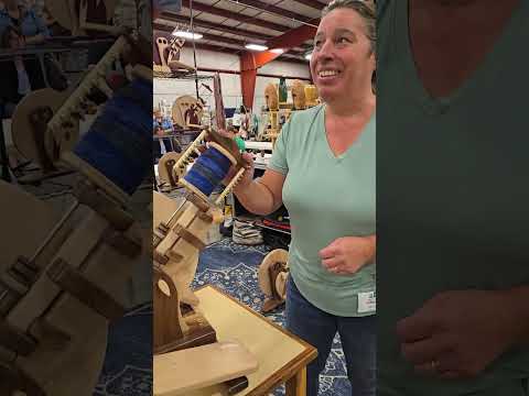 Athena Spinning Crafts Beautiful American Made Travel Wheels for Spinners on the Go