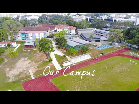 Aerial View of Dover Court International School in Singapore