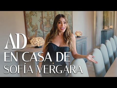 Sofía Vergara nos da el tour por su fascinante mansión en Los Ángeles