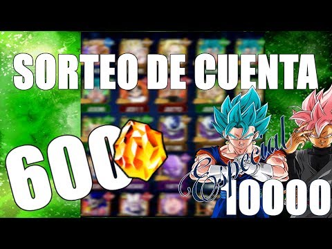 600DS A POR LAS BESTIAS + SORTEO DE CUENTA! /// Dokkan Battle en Español Video
