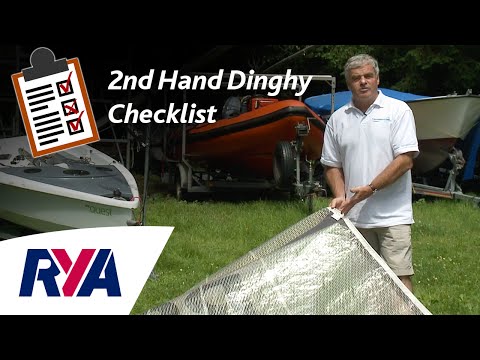 2nd Hand Dinghy Checklist - Tips for buying a second hand boat with Pete Vincent