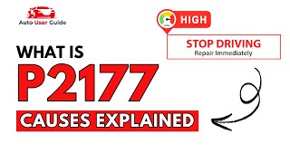 dtc p2177 quickly Fix