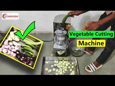 Semi Automatic Vegetable Cutting Machine