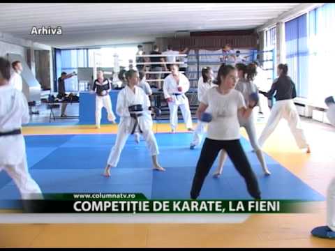 Competiție de karate, la Fieni (Columna TV)