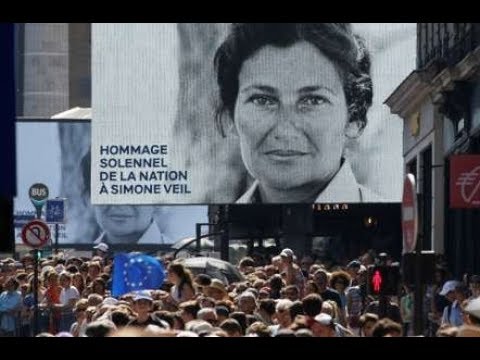 Simone et Antoine Veil entrent au Panthéon (1er juillet 2018)