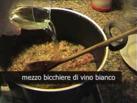 Pappardelle al ragù di funghi (video ricetta n° 008)