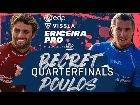 Justin Becret vs Dimitri Poulos | EDP Vissla Ericeira Pro 2023 - Quarterfinals Heat Replay