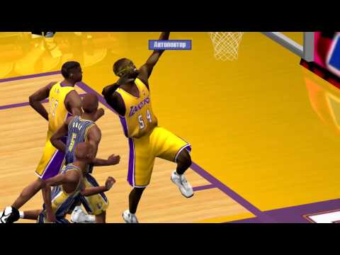 NBA Live 2001 PC Gameplay (indiana pacers vs los angeles lakers)