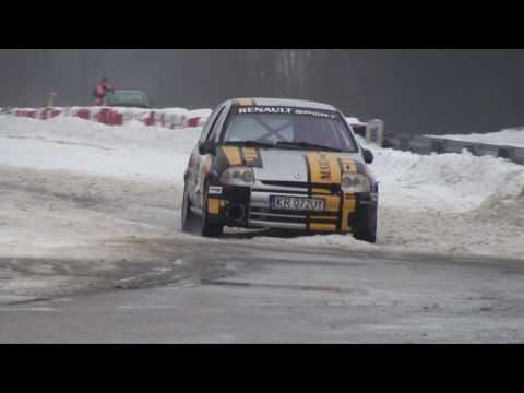 Krzysztoforski Piotr - Renault Clio - SuperOES 1 Runda  Tor Kielce 21-01-2017