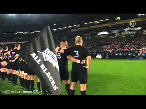 Nick Afoa - New Zealand National Anthem 2015
