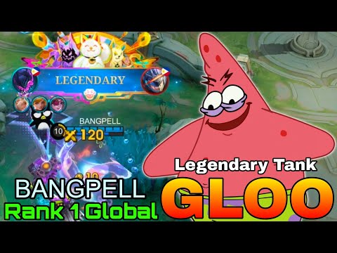 Roamer Gloo Legendary Gameplay - Top 1 Global Gloo by BANGPELL - Mobile Legends