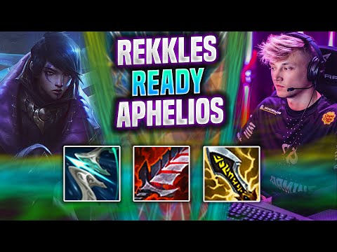 REKKLES IS READY TO PLAY APHELIOS! - KC Rekkles Plays Aphelios ADC vs Jhin! | Season 2022