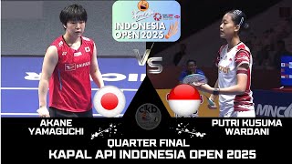 Download lagu AMAZING QF Akane YAMAGUCHI (JPN) vs P WARDANI (INA)[W] KAPAL API Indonesia Open 2025 Badminton mp3