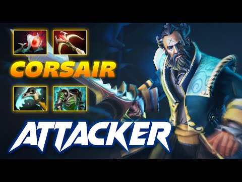 !Attacker KUNKKA CORSAIR - Dota 2 Pro Gameplay [Watch & Learn]