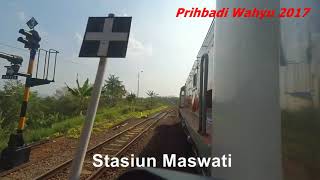 preview picture of video 'Trip by Train KA215 Serayu, Sasaksaat~Purwakarta'