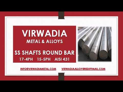 Virwadia astm inconel round bar, for manufacturing, size: 2m...