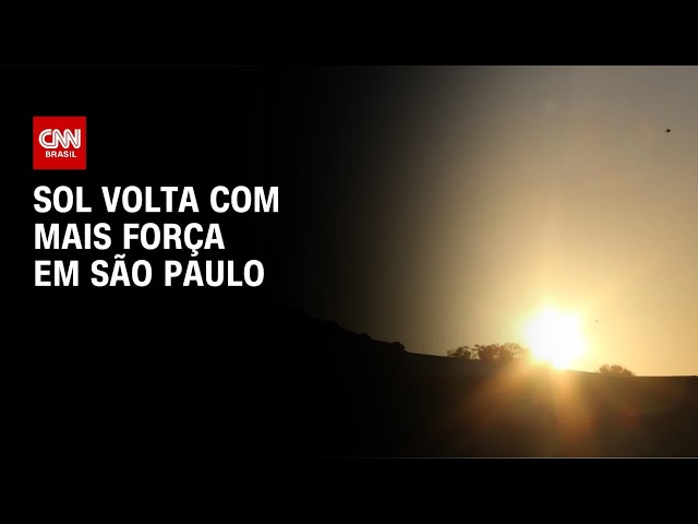 Previsão do tempo: sol volta com mais força em São Paulo | CNN NOVO DIA