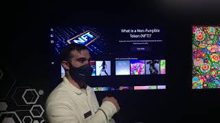Samsung shows off new NFT hub & artwork in 2022 Smart TVs