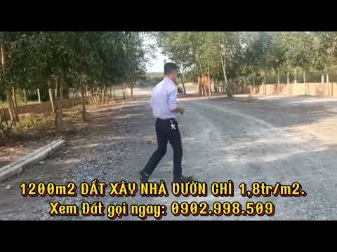 Cần Bán đất Vườn Củ Chi Giá Rẻ. 1000m2 Giá Chỉ 1,8tr/m2. SHR. Xây Nhà Vườn