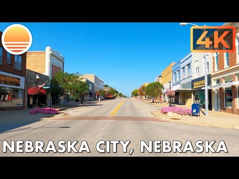 Nebraska City, Nebraska! Drive with me!