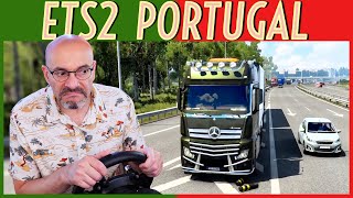 Des problèmes sur la route du Portugal (ETS2 RÉALISTE)