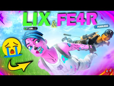 Lix & Fe4RLess (Fortnite Funniest Moments  & Laughs Compilation)