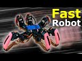 how to build fast hexapod robots fast walking diy spider robot