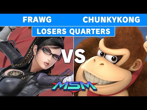 MSM Online 34 - Frawg (Bayonetta) Vs. ChunkyKong (Donkey Kong) Losers Quarters - Smash Ultimate