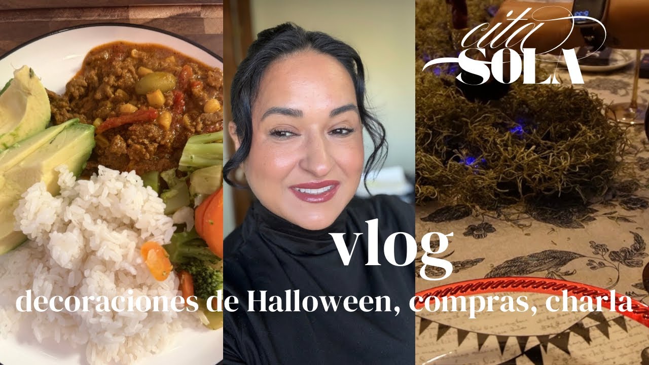 Una Semana Llenita de Todo | 🎃✨Decorando, Compras y Un Momento Para Mi 🤍