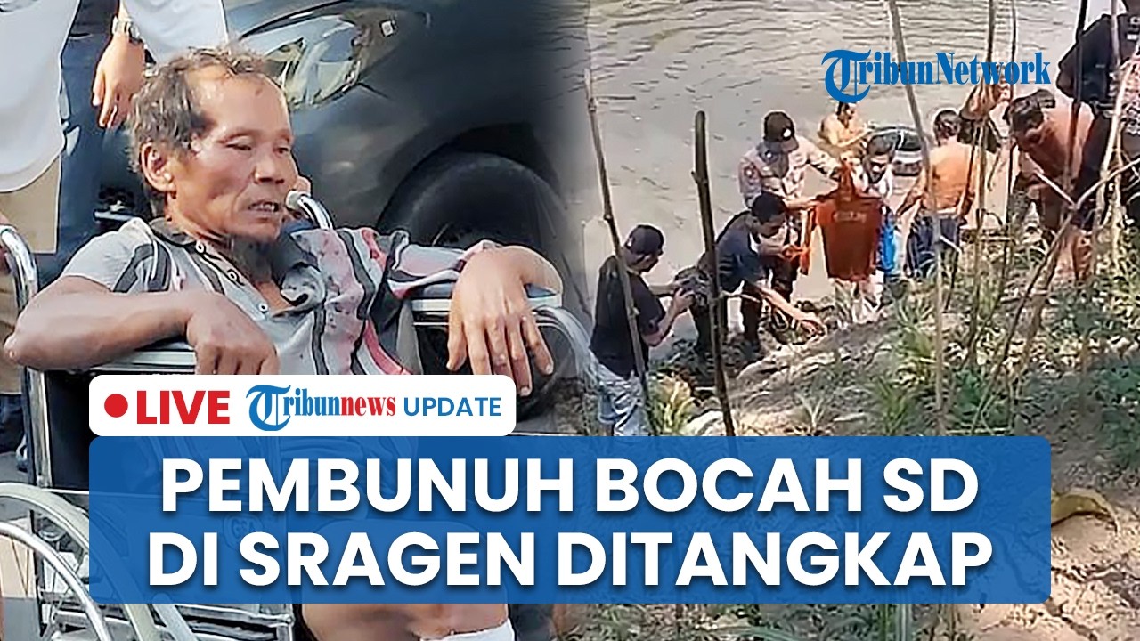 LIVE: Pembunuh Bocah SD di Sragen Ditangkap Polisi, Polisi Jual Motor & Ponsel Korban