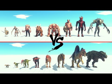 Infernals Vs Carnivore Dinosaurs ARBS | Animal Revolt Battle Simulator