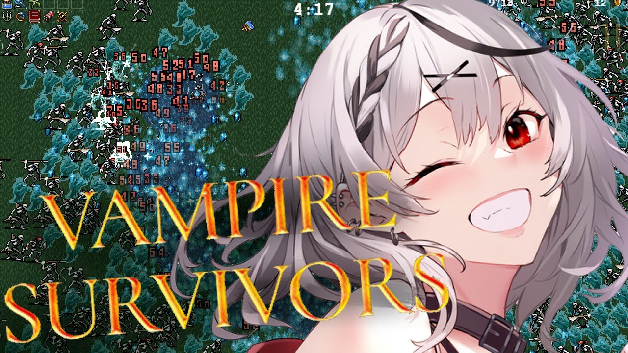 【vampire survivors】こういうゲーム、大好きです【沙花叉クロヱ/ホロライブ】