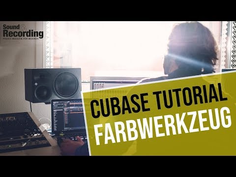 Cubase Tutorial: Farbwerkzeug | german/deutsch | Sound & Recording