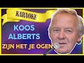 Koos Alberts - Zijn het je ogen // Sterren NL Karaoke