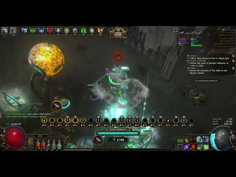 Path of Exile 3.20 Poison Hex Bloom BAMA. No towers/no pump damage Blighted map
