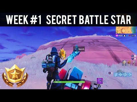 Fortnite - Season 6: Week 1 Secret Battle Star Location