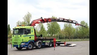 Venta de Scania R164-480 V8 8X4 | FASSI F600 | JIB | KRAN / CRANE grúa móvil - Imagen 4 | Machineryline MX Scania R164-480 V8 8X4 | FASSI F600 | JIB | KRAN / CRANE grúa móvil | Imagen 4 - Machineryline