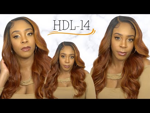 Freetress Equal Illusion Synthetic Hair 13x5 HD Frontal Lace Wig - HDL 14 --/WIGTYPES.COM