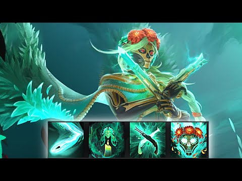 Muerta Dota 2 New Hero - Abilities Demo | Patch 7.32E