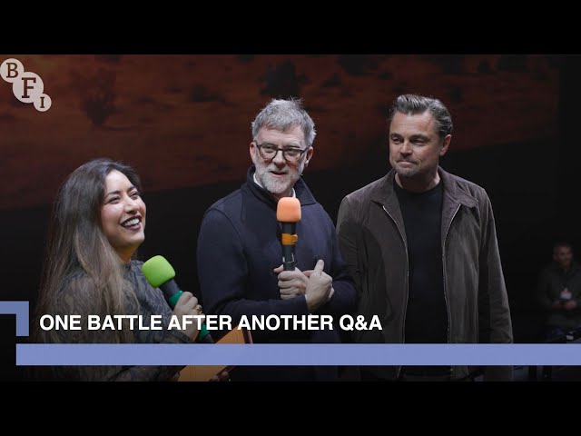 Leonardo DiCaprio and Paul Thomas Anderson on One Battle After Another | BFI IMAX Q&A