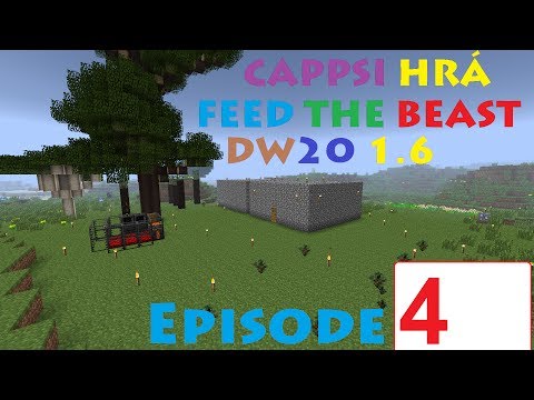 Cappsi hrá Feed the Beast 1.6 [SK] ep. 4 - Pokračujeme v Tinker´s Construct  (HĐ)