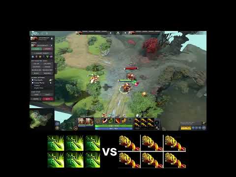 Juggernaut 6 BUTTERFLY vs Juggernaut 6 MKB😳 #shorts #dota2 #short