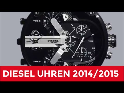 Diesel Uhren 2014 - Aktuelle Herrenuhren aus der Werbung