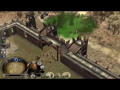 1 vs 7 HARD AI! | LOTR BFME 1 HD ONLINE EDITION Patch 1.06!