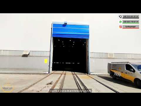 Hangar kapısı videosu 3