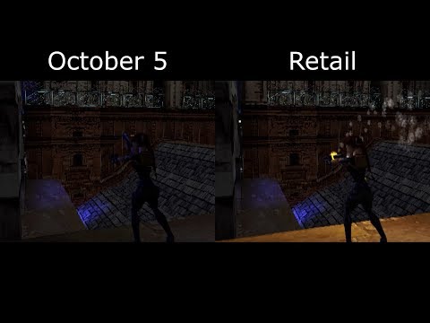 [PSX] Tomb Raider 3 (Beta, 05-10-1998) - Cutscene Comparison: Thames Wharf