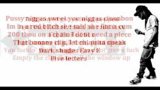 Lil Wayne- John.. If I Die Today explicit(LYRICS ON SCREEN) ft. Rick Ross