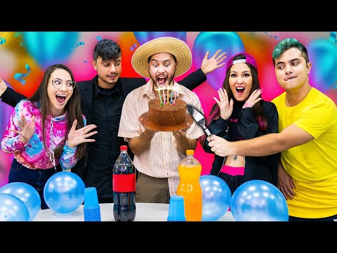 ANIVERSÁRIO SURPRESA PARA O TIO ZETO !!! Família Malouca EP 36 ( WebSérie Maloucos )