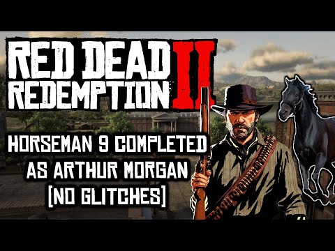 Horseman Challenge 9 - Completed as Arthur Morgan! (No Glitches)